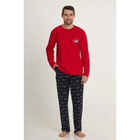 Ellen Піжама чоловіча MPK 0180/03/04 SNOWY WEATHER