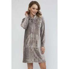 Сорочка ночная велюровая 1317/004